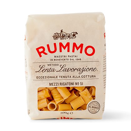 RUMMO - Mezzi Rigatoni n°51 - 500 g | Livraison de boissons Gaston